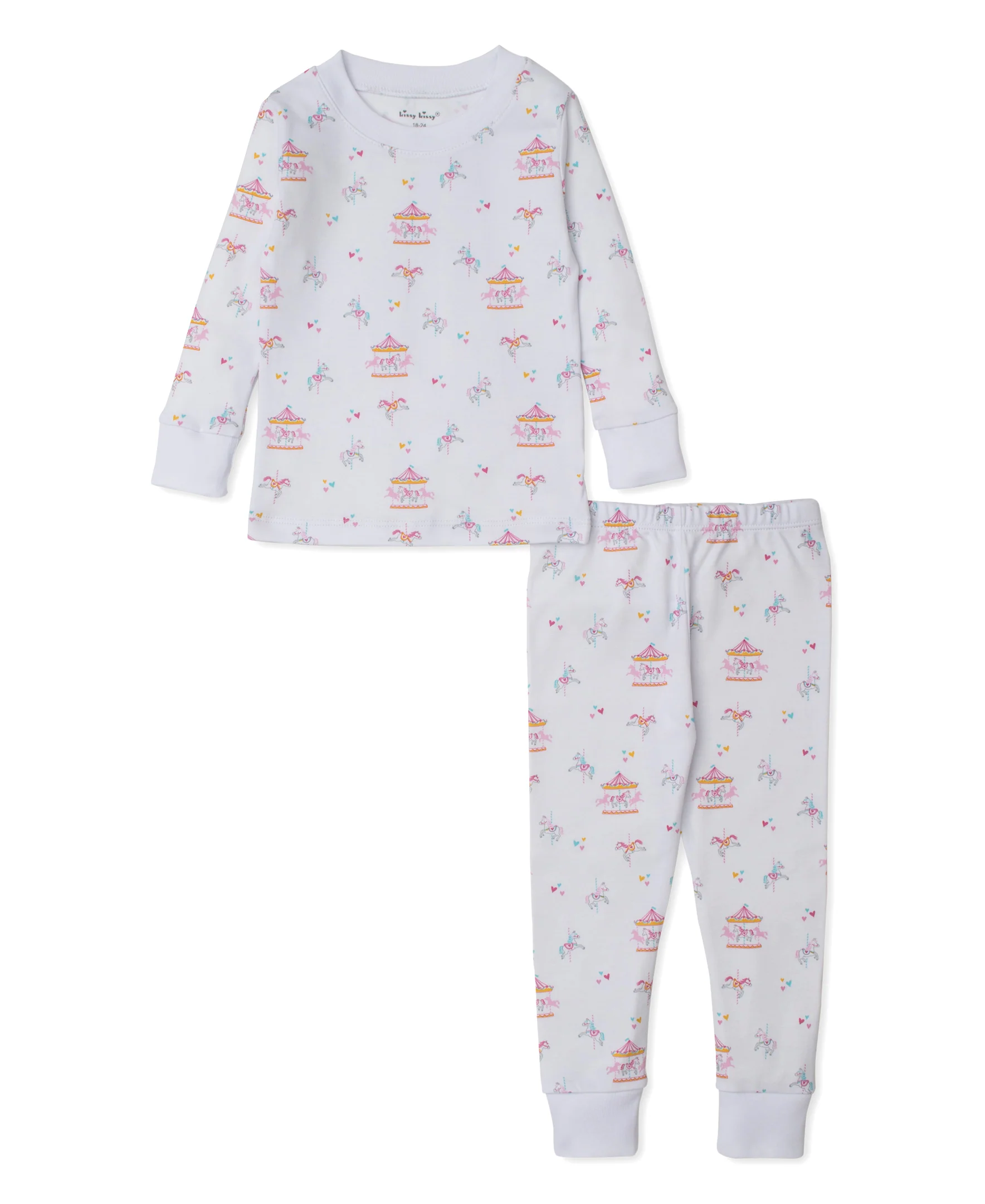 Kissy Kissy PJs Carousel Magic- LONG SLEEVE