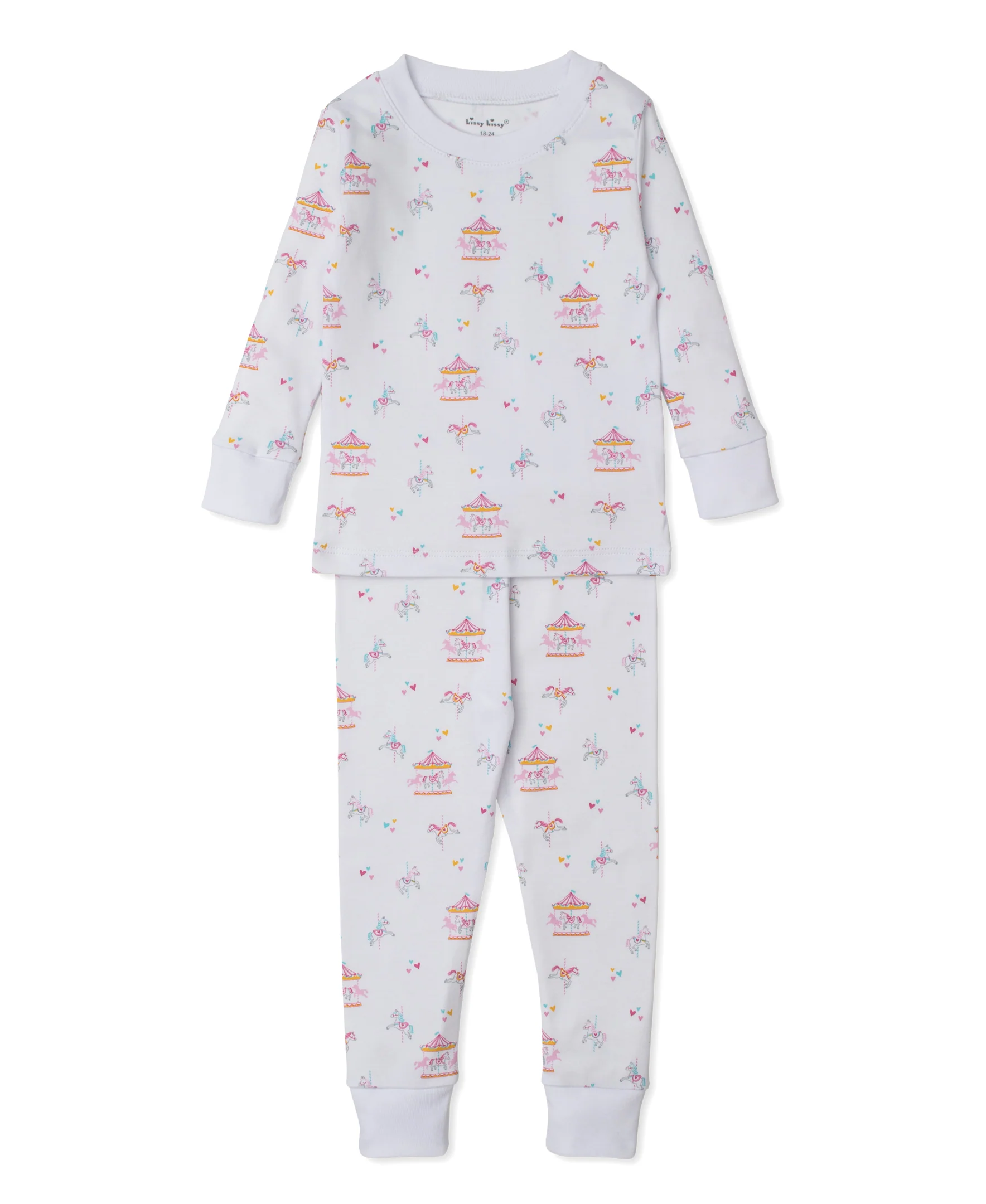 Kissy Kissy PJs Carousel Magic- LONG SLEEVE - Image 2