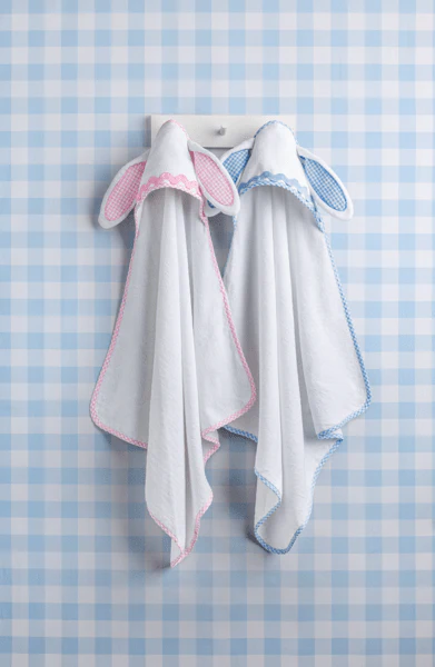 Pink Bunny Hooded Towel - Image 3