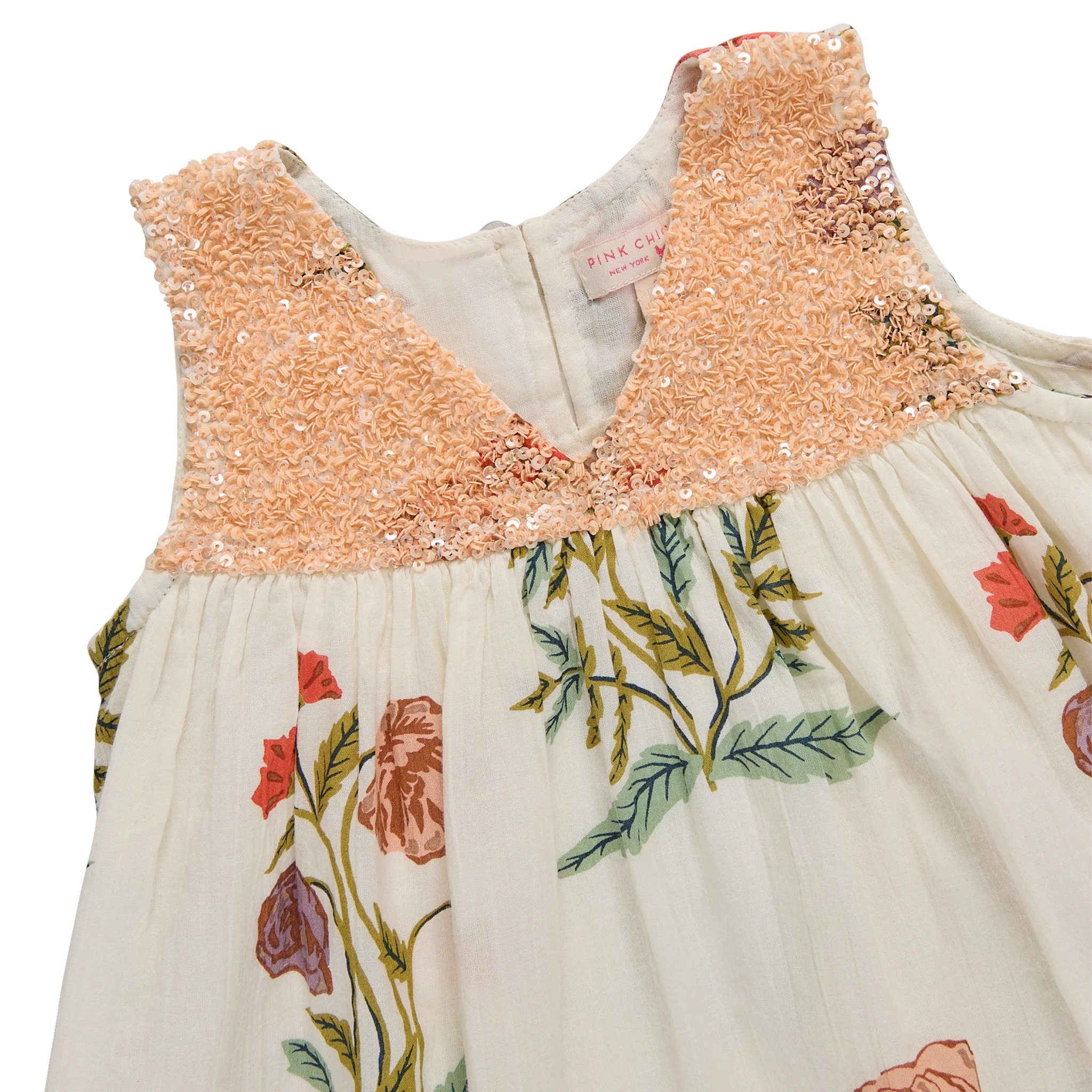 Pink Chicken - Girls Courtney Dress - Rosewick Poppy - Image 4