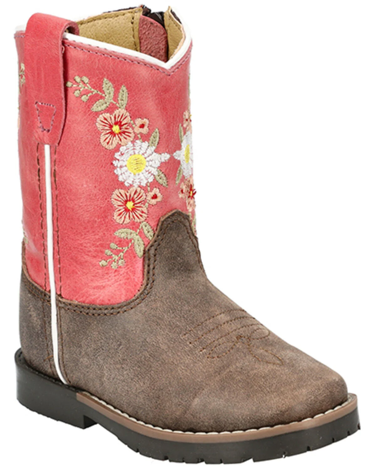 Smoky Mountain Boots - TODDLER GIRLS' AUTRY WESTERN BOOTS - BROAD SQUARE TOE